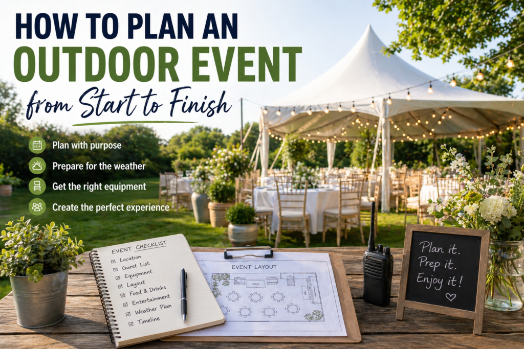 How to Plan an Outdoor Event from Start to Finish 1 how to plan an outdoor event