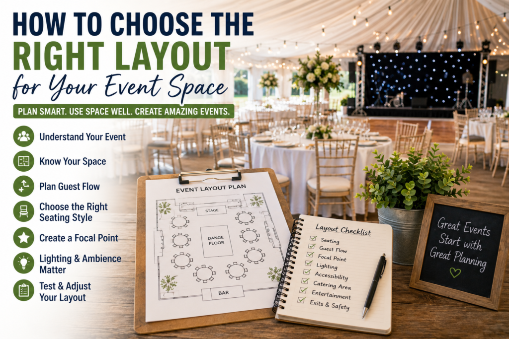 right layout for your event space